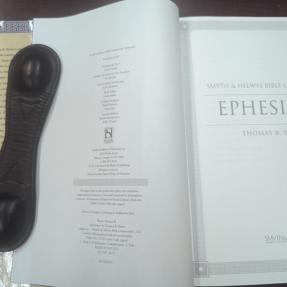 Ephesians Smyth & Helwys Bible Commentary Thomas B Slater Hardcover‎ CD-ROM 2012 - Picture 4 of 4